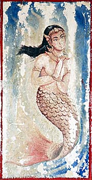 A Water Nymph Painting in Huayxai by Asienreisender